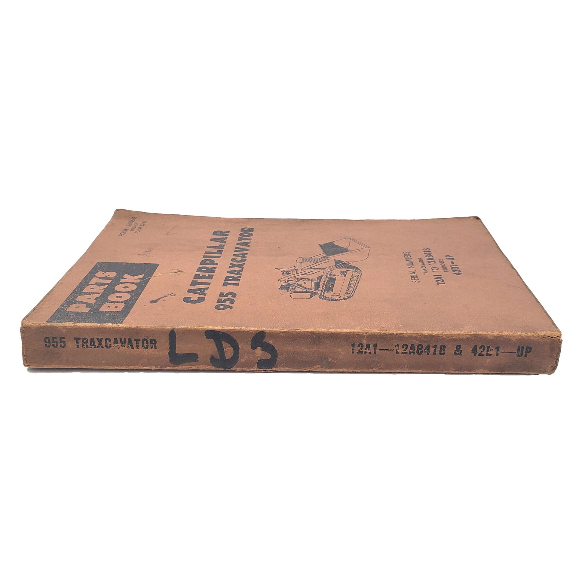 Cat Caterpillar 955 Traxcavator 12A1-12A8418 42D1-Up Parts Book Manual Catalog