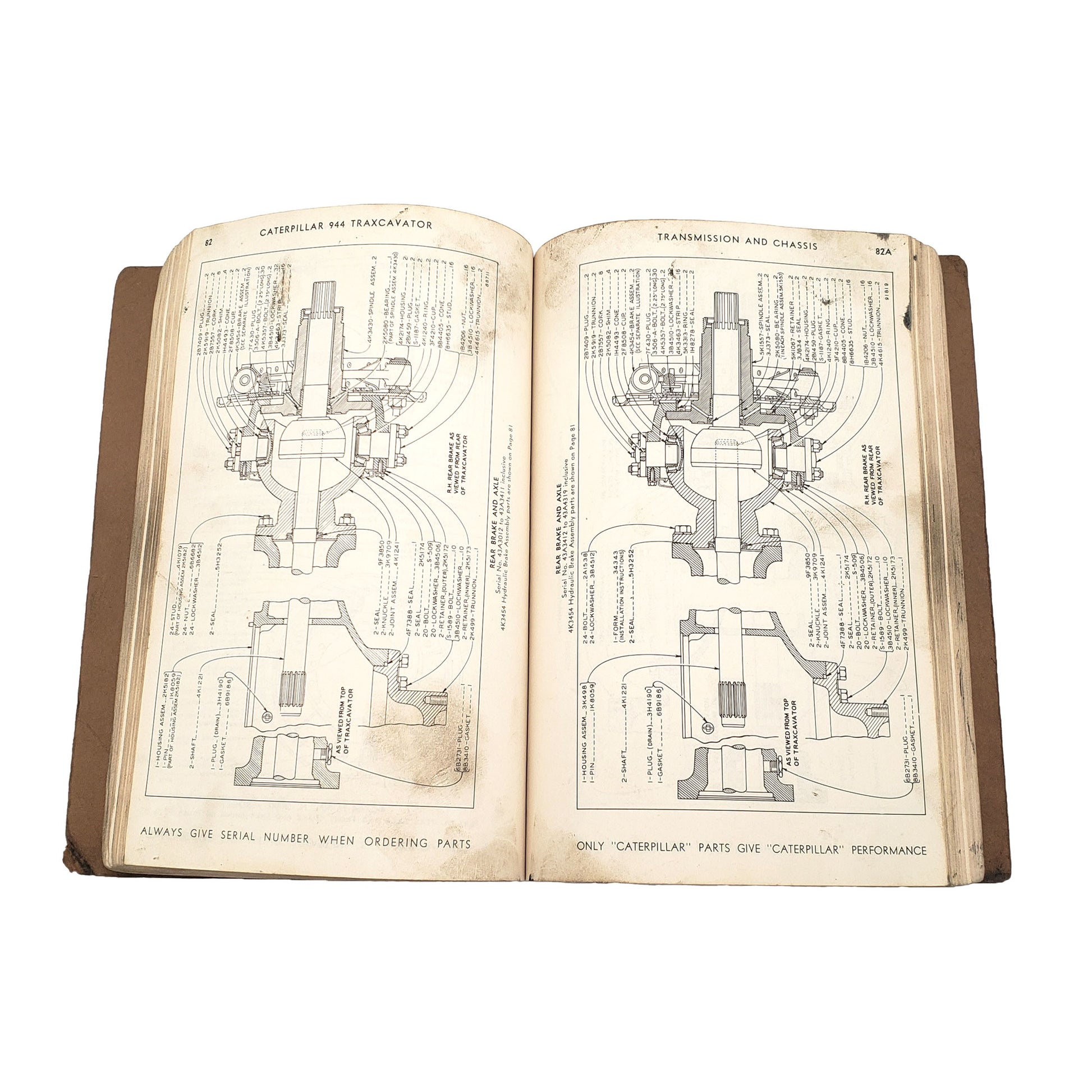 Cat Caterpillar 3306 Engine 3N1-Up Parts Book Manual Catalog