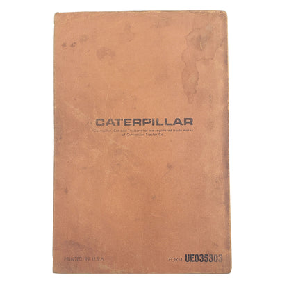 Cat Caterpillar 3306 Engine 3N1-Up Parts Book Manual Catalog