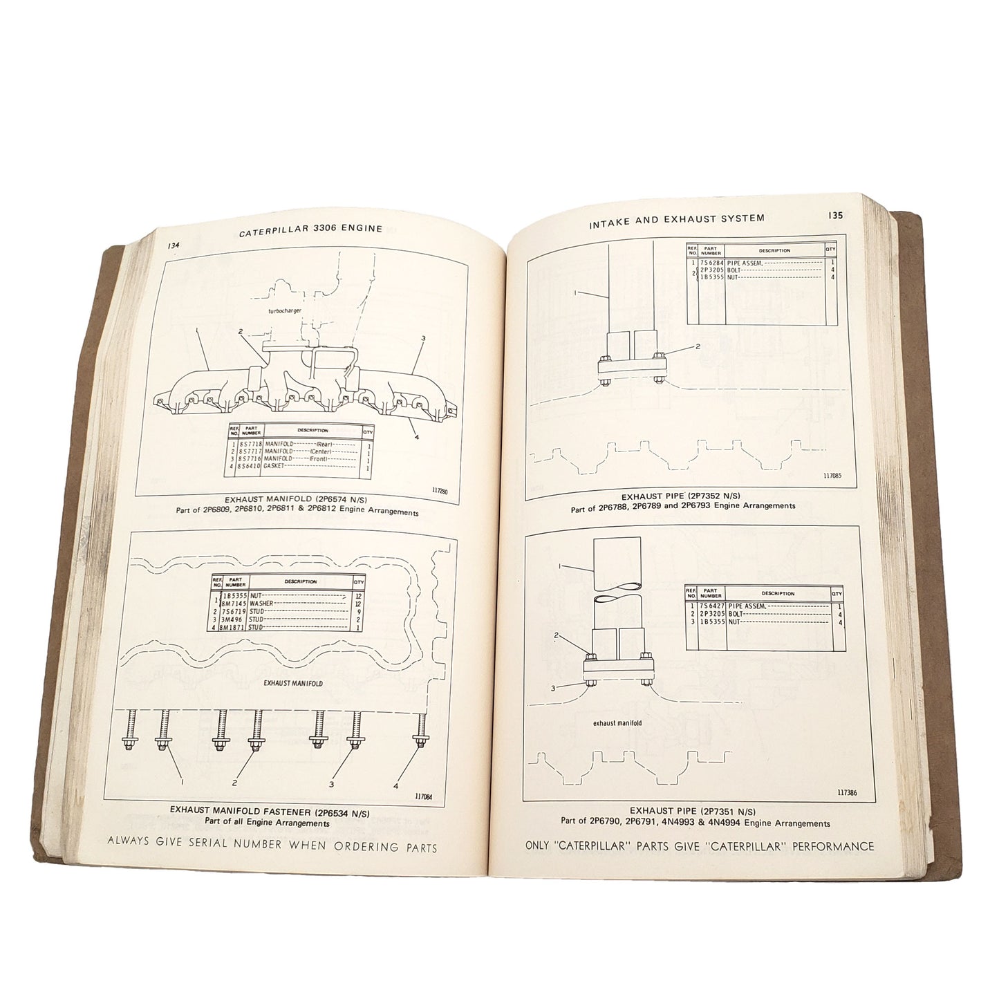 Cat Caterpillar 12G Motor Grader Parts Catalog Manual Book 61M7711-UP