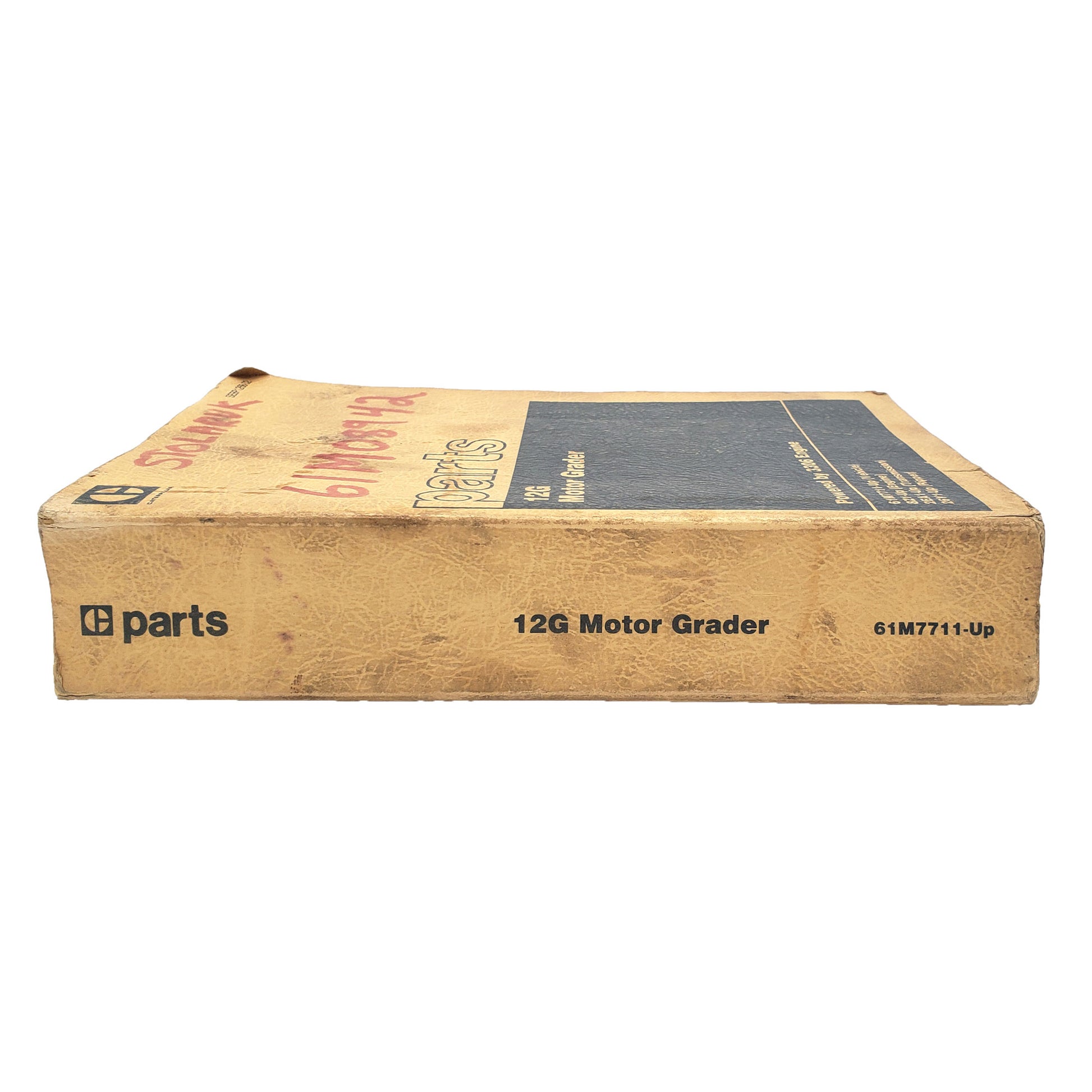 Cat Caterpillar 12G Motor Grader Parts Catalog Manual Book 61M7711-UP