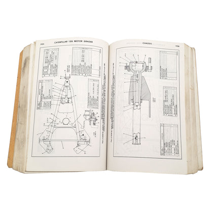 Cat Caterpillar 12G Motor Grader Parts Catalog Manual Book 61M7711-UP
