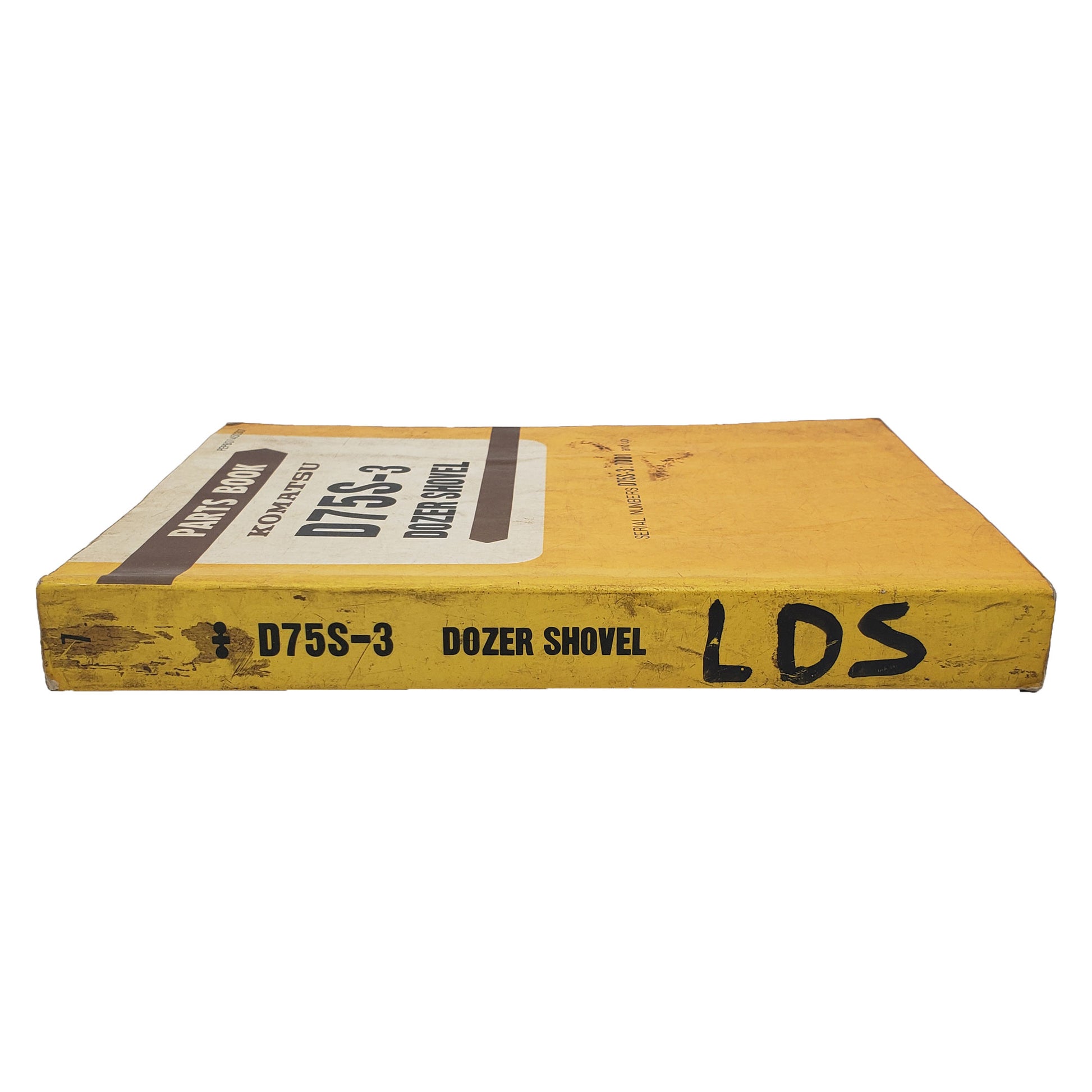 KOMATSU D75S-3 DOZER SHOVEL PARTS BOOK 7001-UP | Book A
