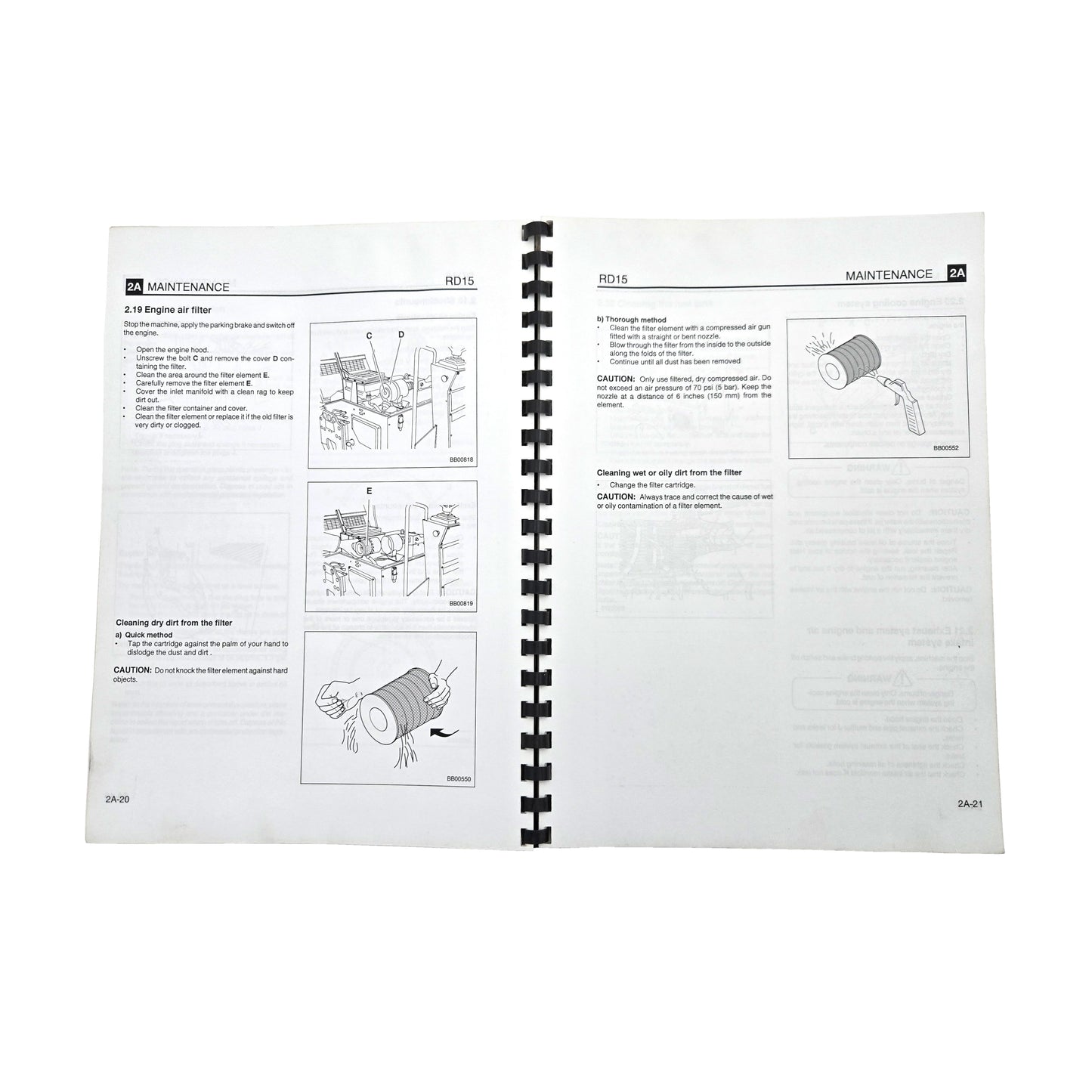Wacker RD15 Roller Operators Manual