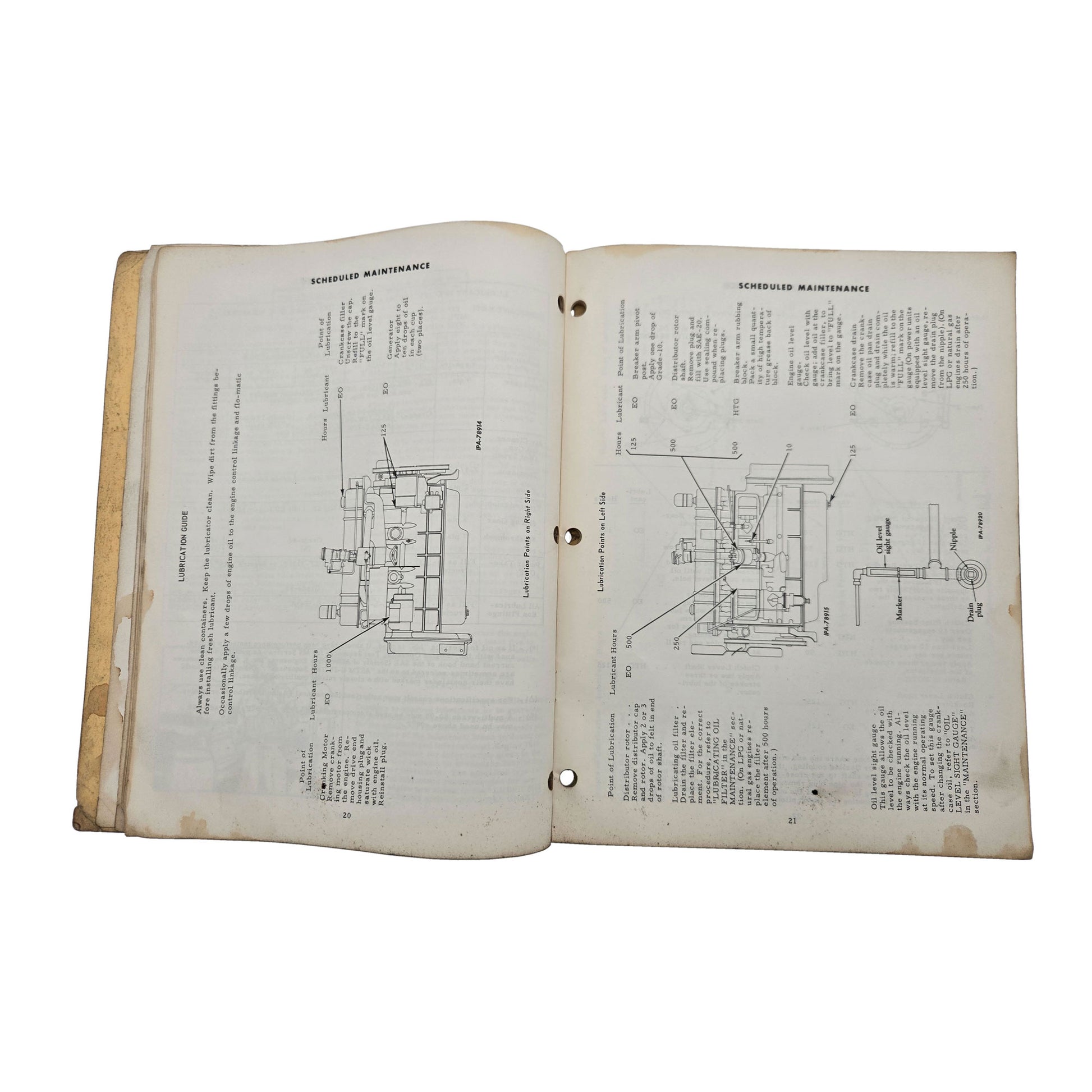 International IH UB-220 240 264 Operator Manual: Diesel Engine & Attachment Guide | Open Pages