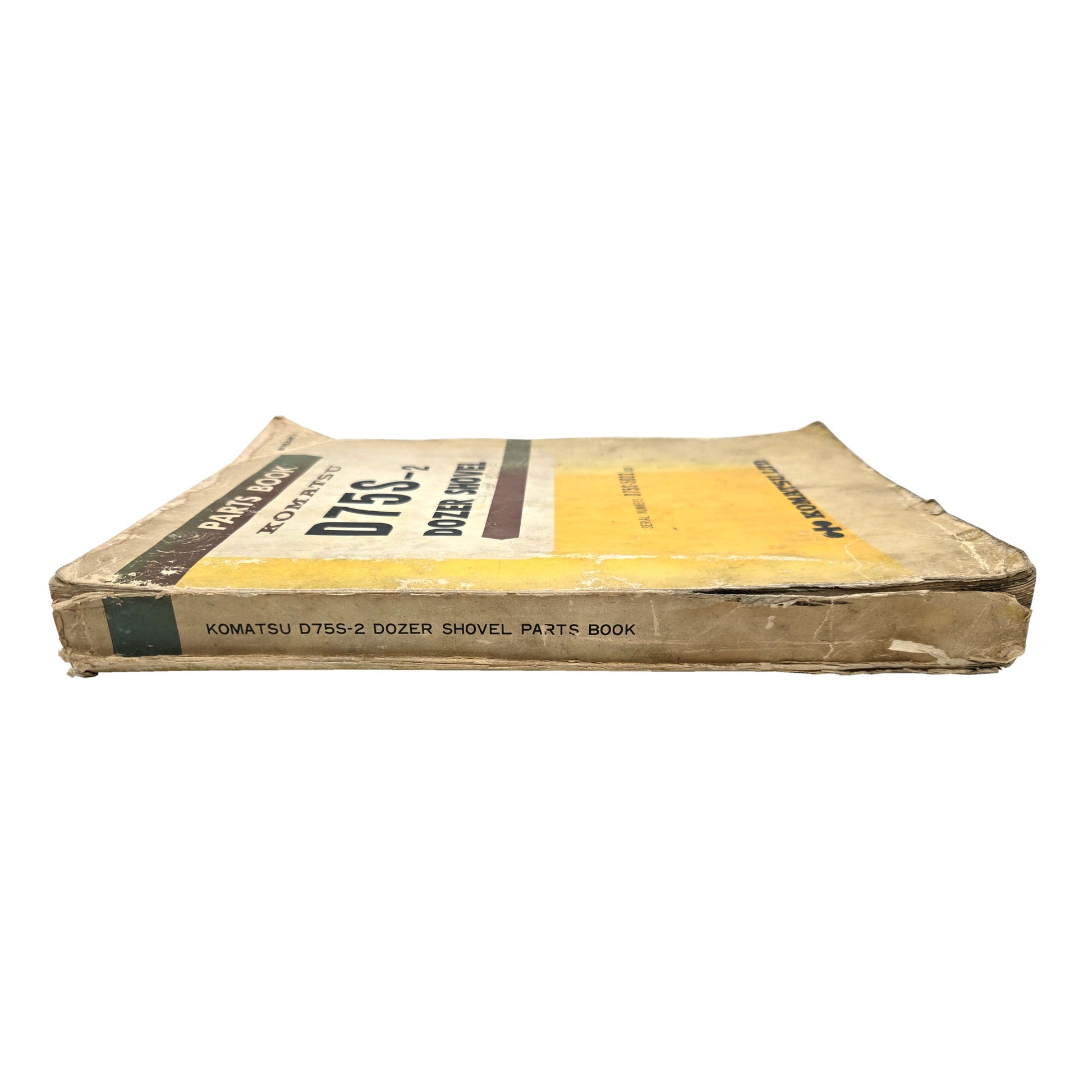Komatsu D75S-2 Dozer Shovel D75S-5022-UP Parts Manual Book