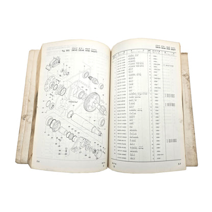 Komatsu D75S-2 Dozer Shovel D75S-5022-UP Parts Manual Book