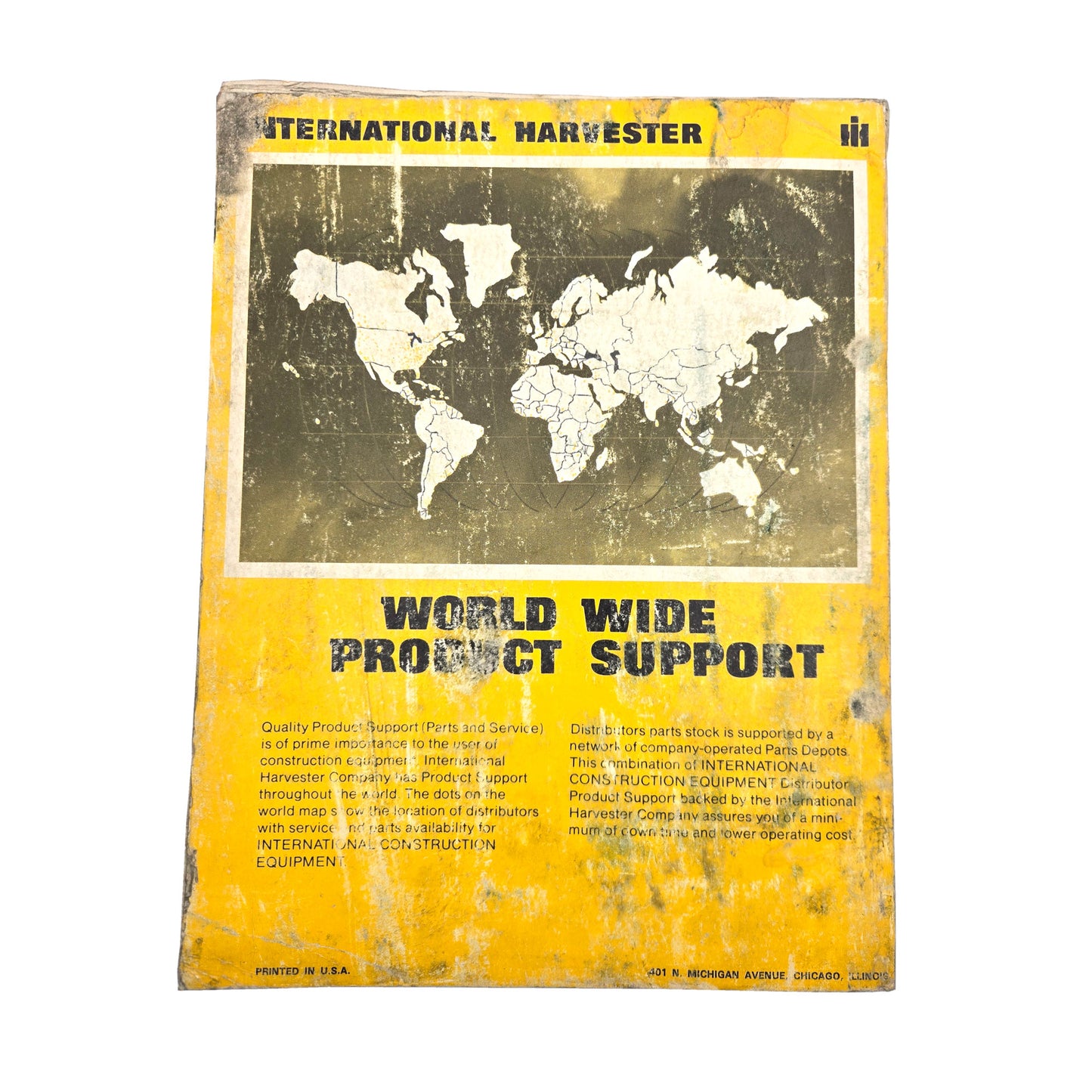 International Model 433 Pay Scraper Operators Manual Book