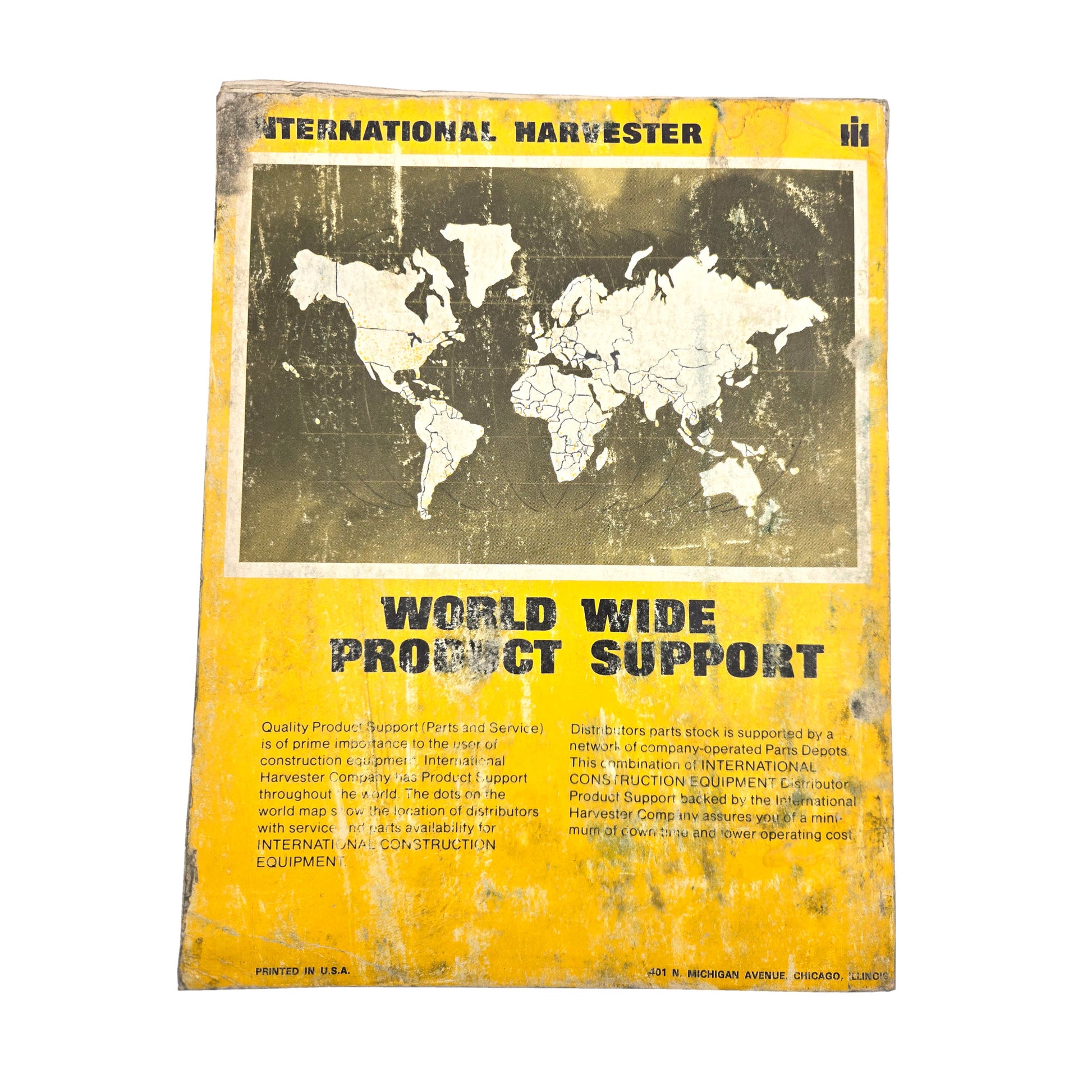 International Model 433 Pay Scraper Operators Manual Book
