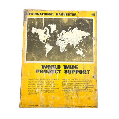 International Model 433 Pay Scraper Operators Manual Book