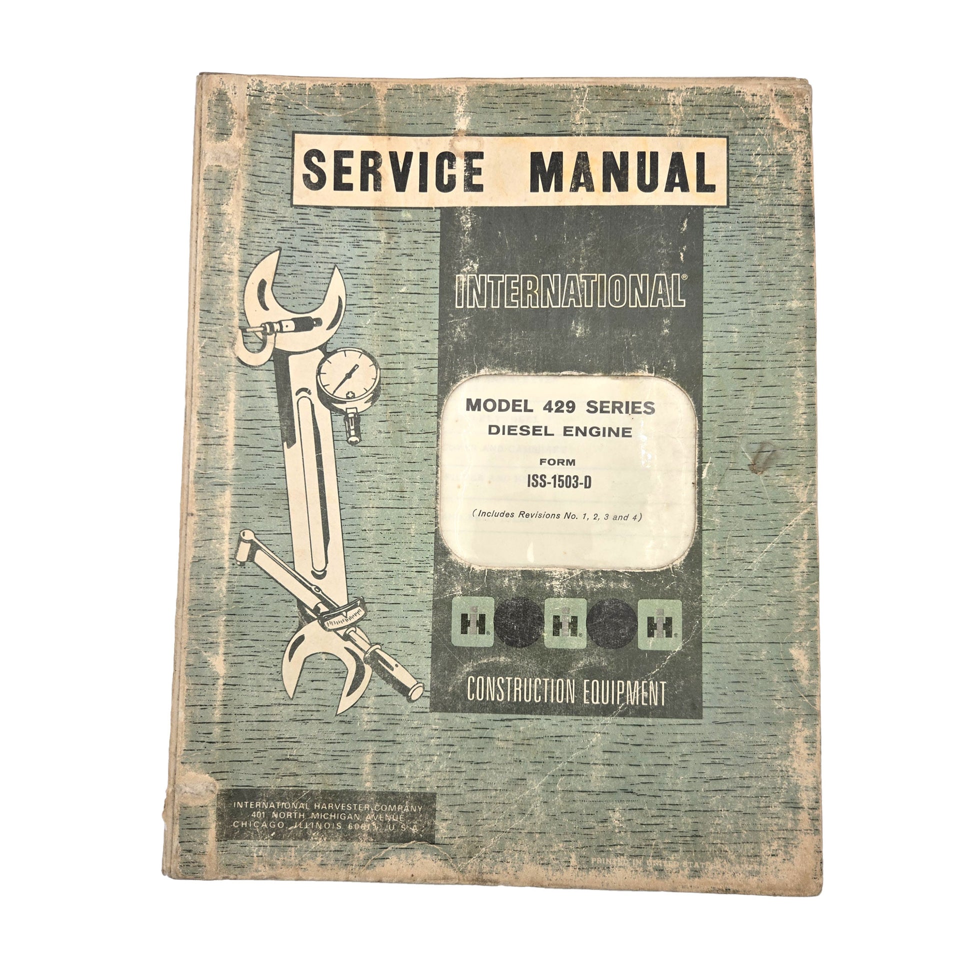 International Model 429 Series Diesel Engine Manual ISS-1503-D