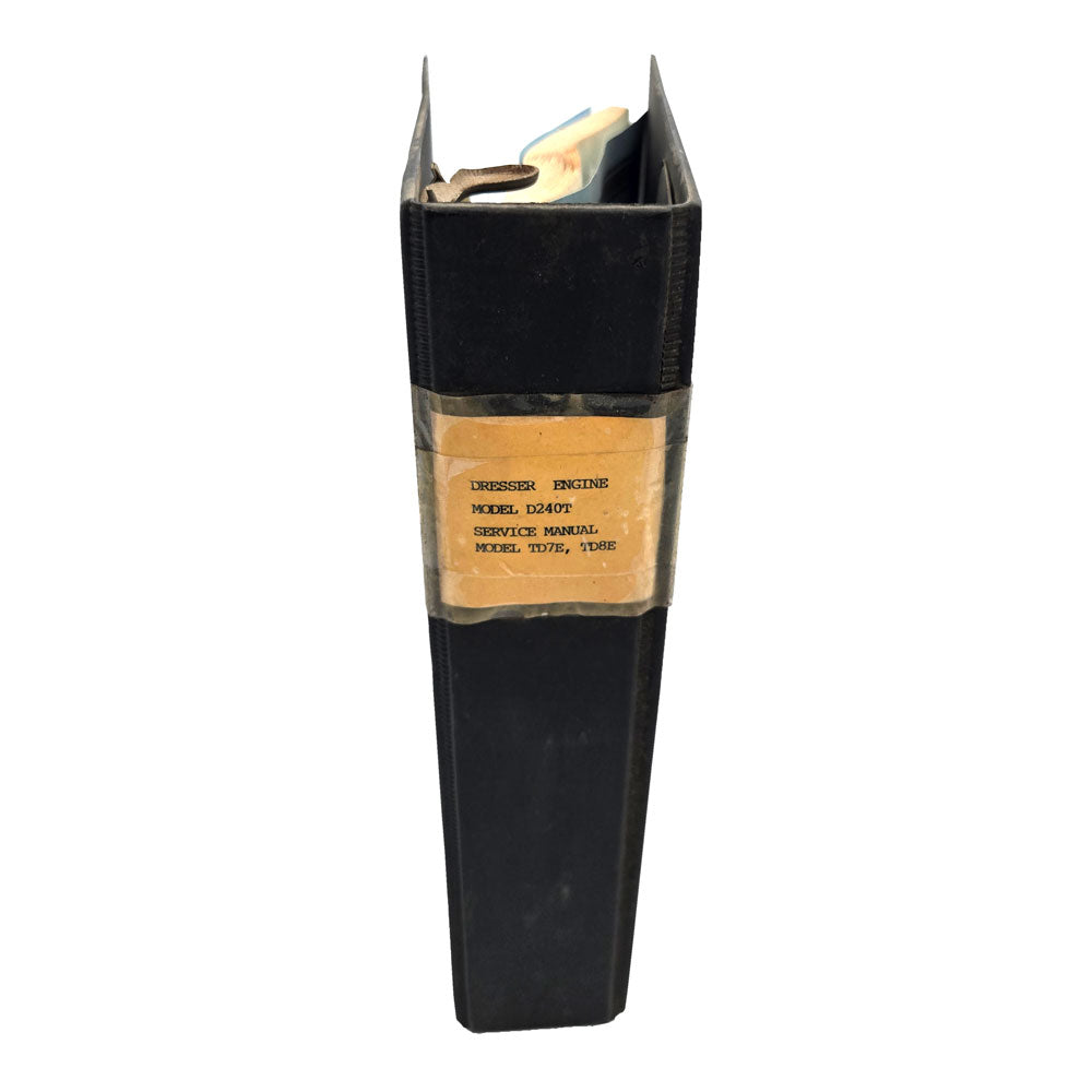 Komatsu Dresser D240T Parts Catalog Manual Book