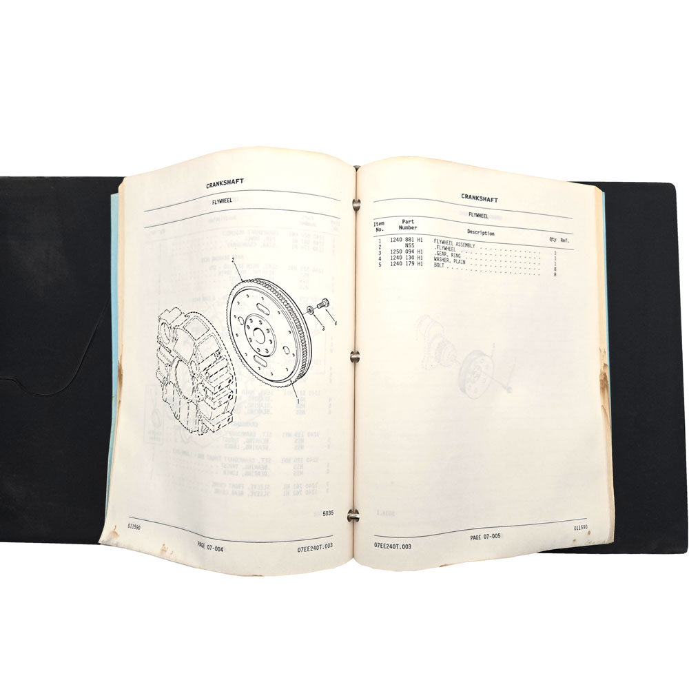 Komatsu Dresser D240T Parts Catalog Manual Book