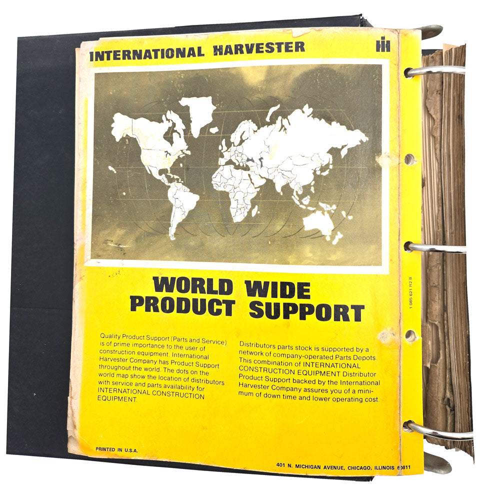 International TD-9 Series B Operators Manual | Back