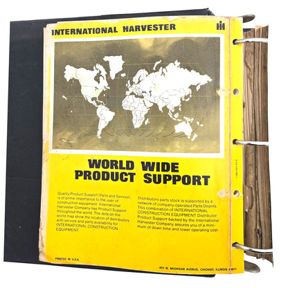 International TD-9 Series B Operators Manual | Back