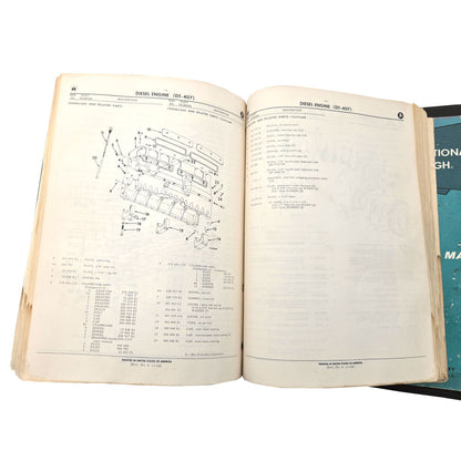 International 175 Series B Loader TC-110-C Parts Catalog