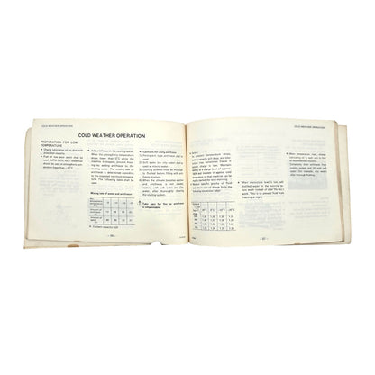 Komatsu Operation & Maintenance Manual D75S-3, PC 400, PC400LC-3 784 D784 PD784