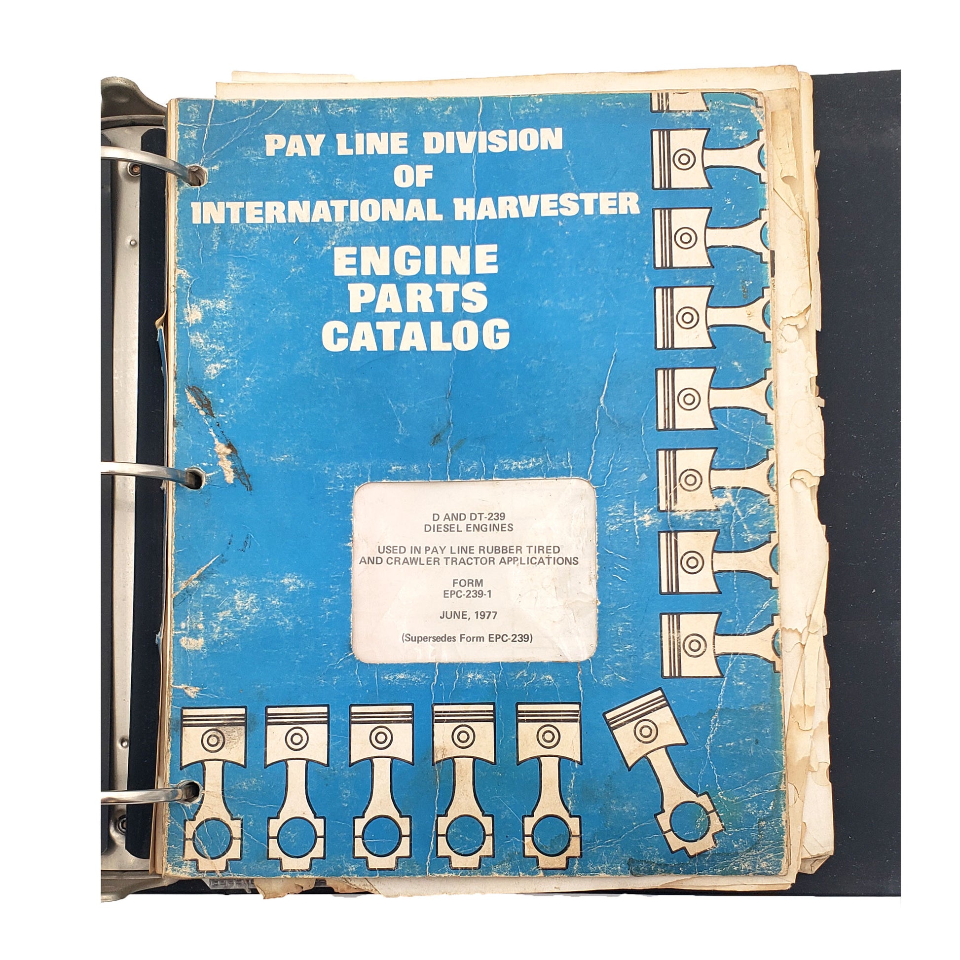 Pay Line Division D, DT 239, DT-817, DTI-817 B - Engine Parts Catalog Manual [Lot of 2] | Book 2