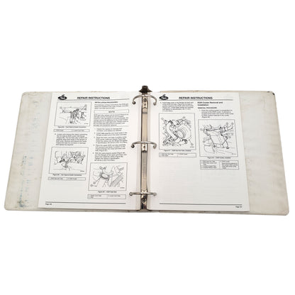 Mack ASET AI and AC Engines with EGR Advance Operation Service Manual TS87702 | Open binder