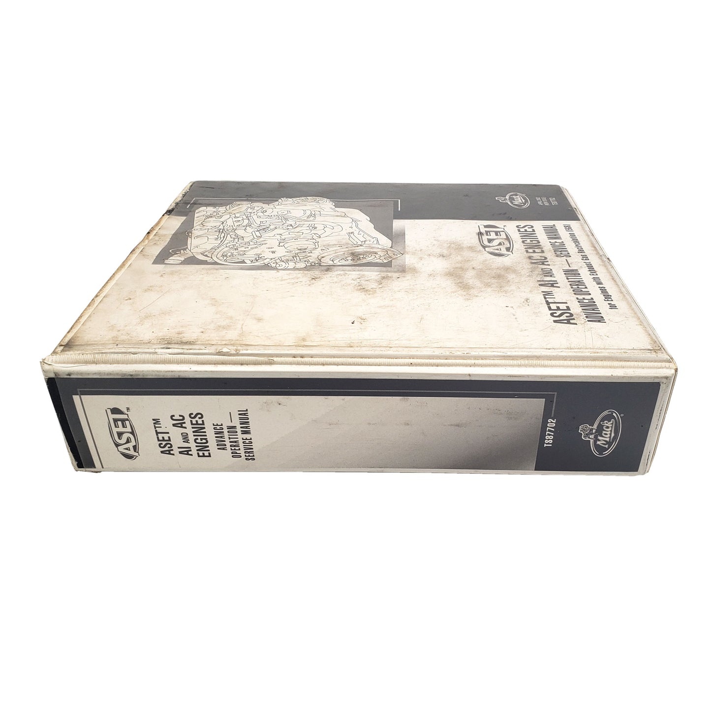 Mack ASET AI and AC Engines with EGR Advance Operation Service Manual TS87702 | Side view