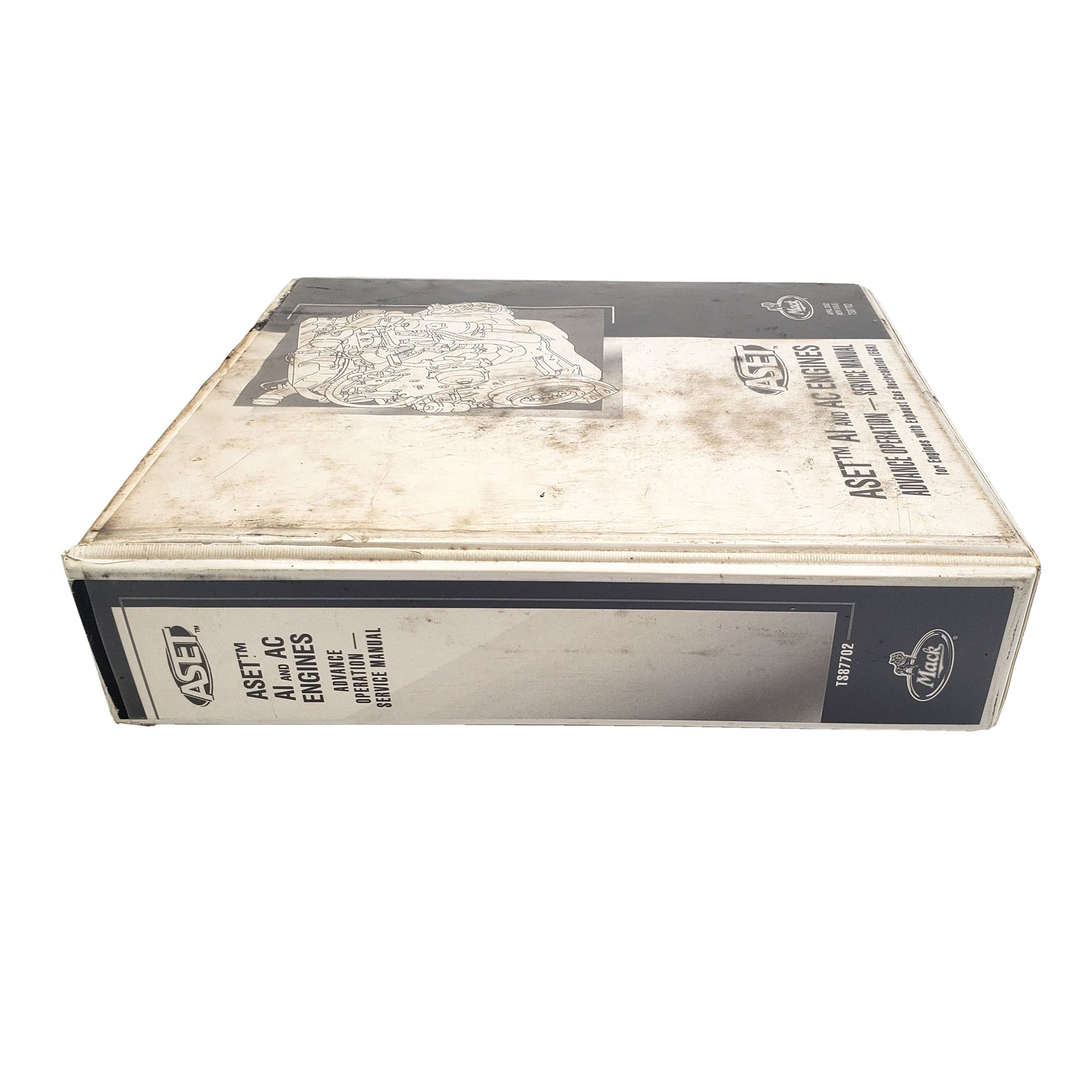 Mack ASET AI and AC Engines with EGR Advance Operation Service Manual TS87702 | Side view