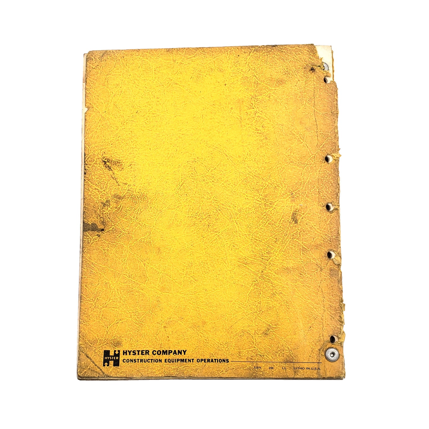 Hyster D6C D D7H & H D89A & B Service Shop Repair Workshop Manual
