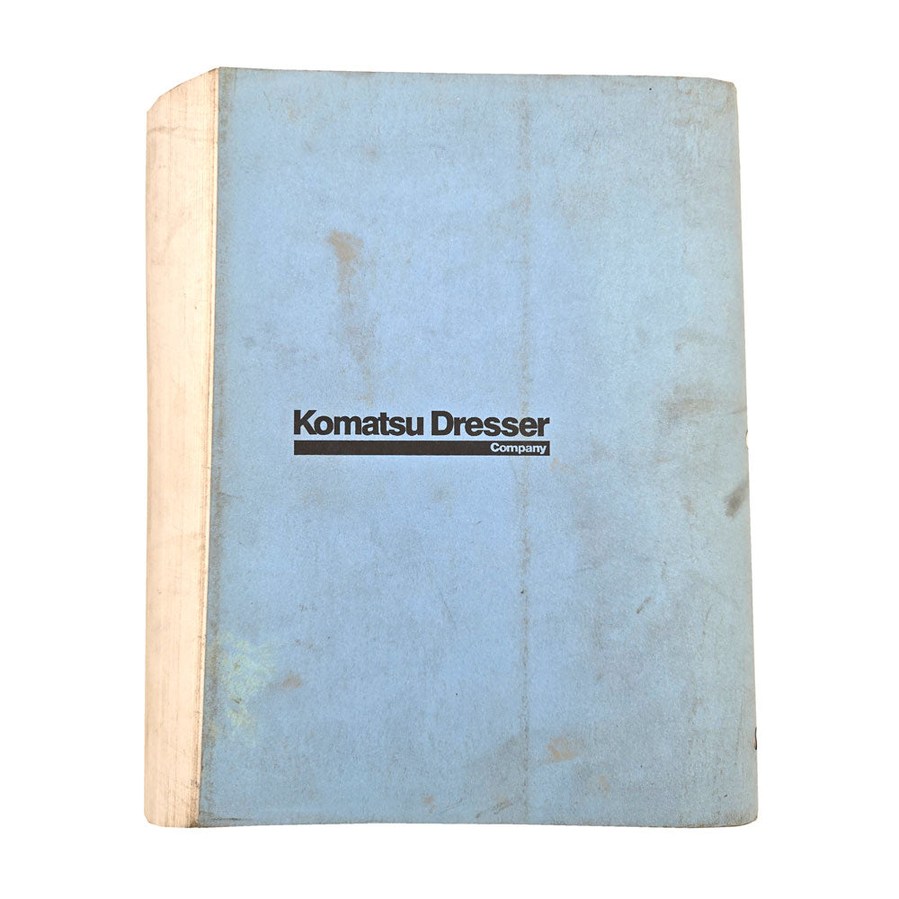 Dresser TD40 TD40B Crawler Tractors Service Manual SMTD40TD40B