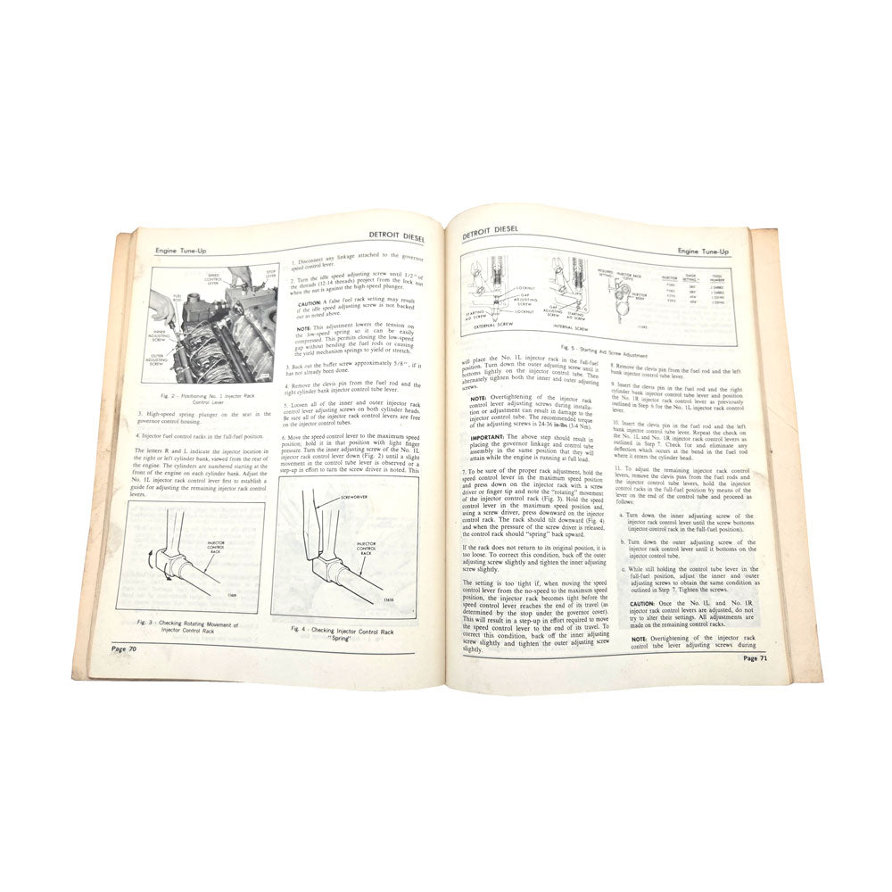 Allison Detroit Diesel 92 Series Engines Manual