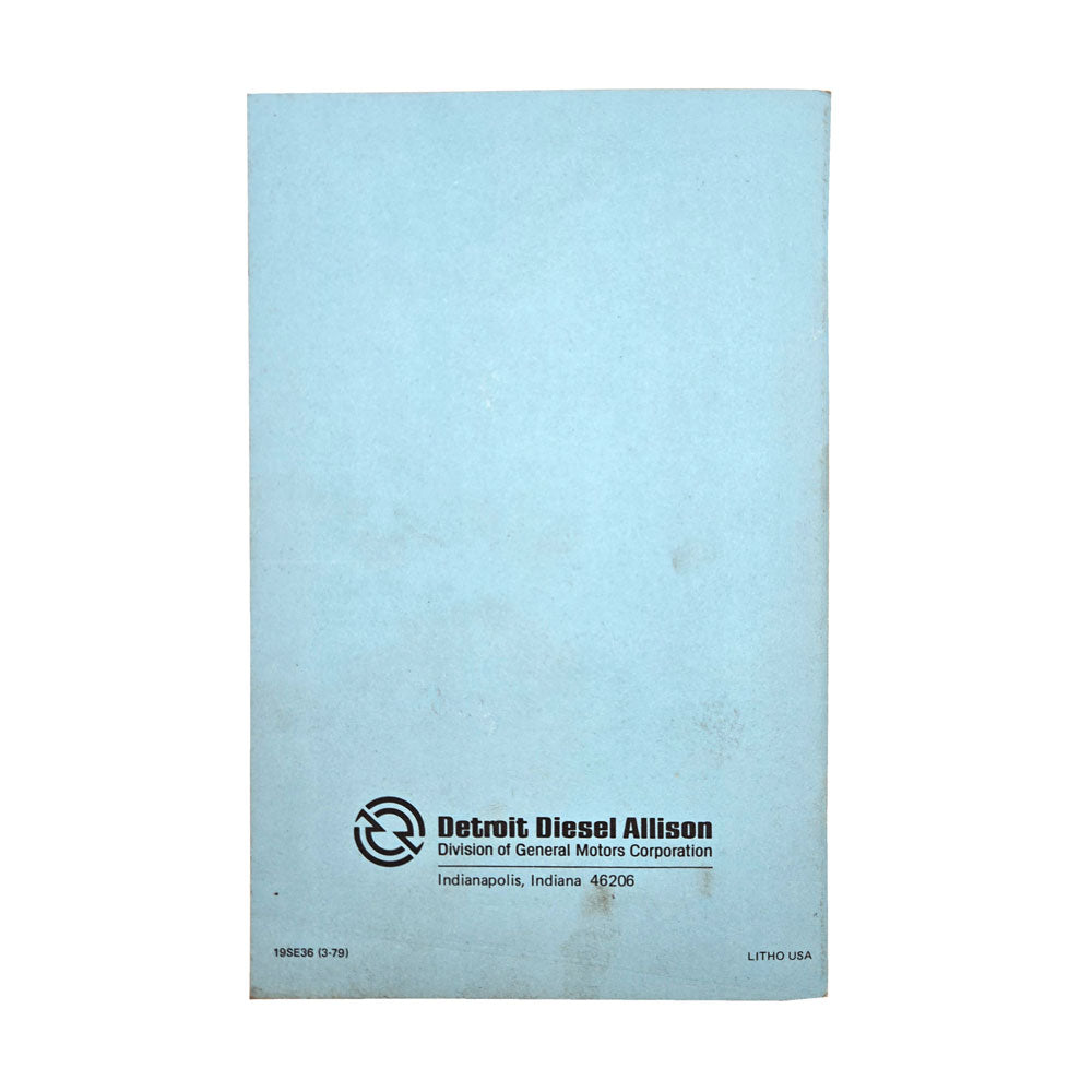 Allison Transmissions Warranty Information