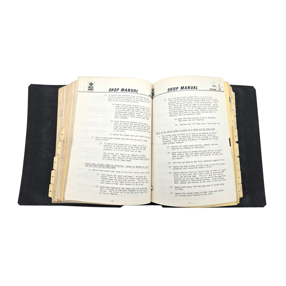 GALION T500 T600 273 S/N 10001-UP Service Shop Repair Manual