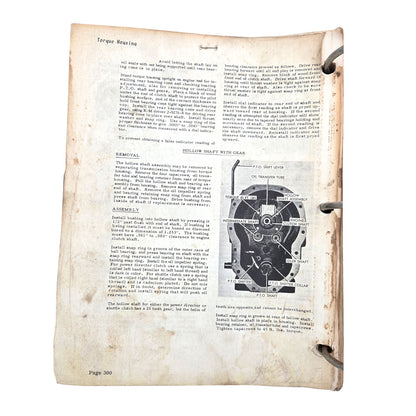 Book 1: Service Manual Section - 615 Tractor | Back