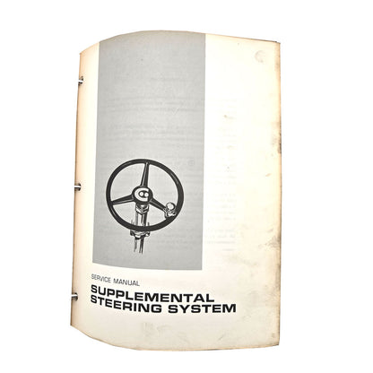 Supplemental Steering System: Service Manual