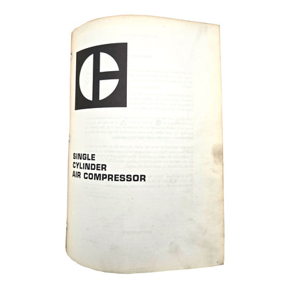 Single Cylinder Air Compressor
