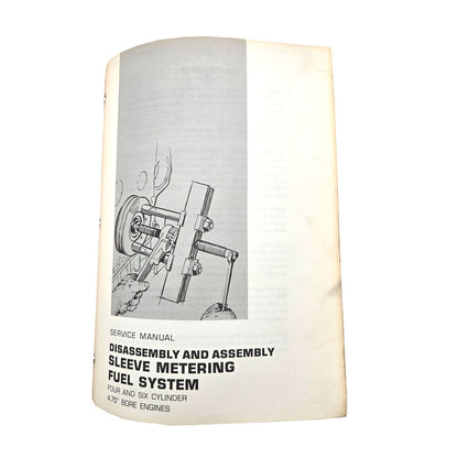 Sleeve Metering Fuel System: Service Manual D&A -& Four and Six Cylinder 4.75" Bore Engines