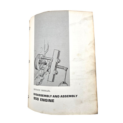 950 Engine: Service Manual D&A