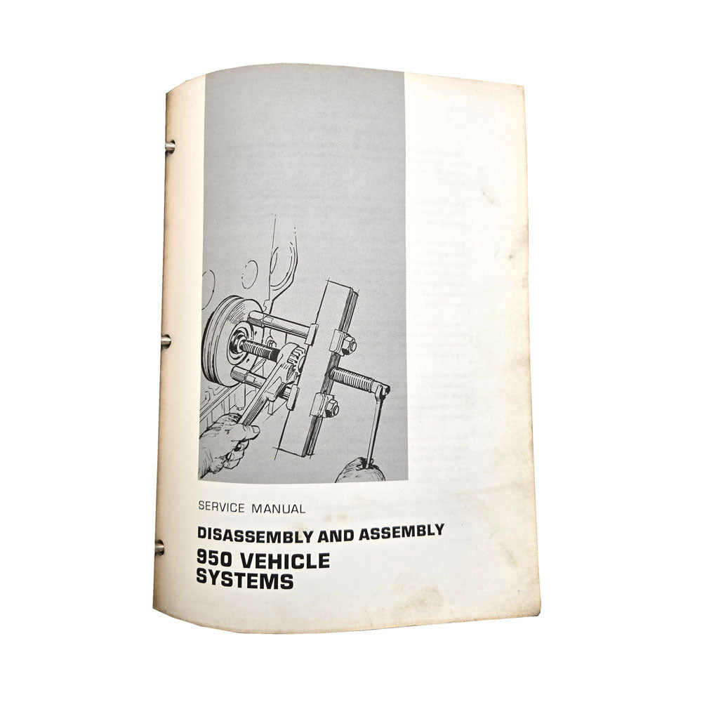 950 Vehicle Systems: Service Manual D&A