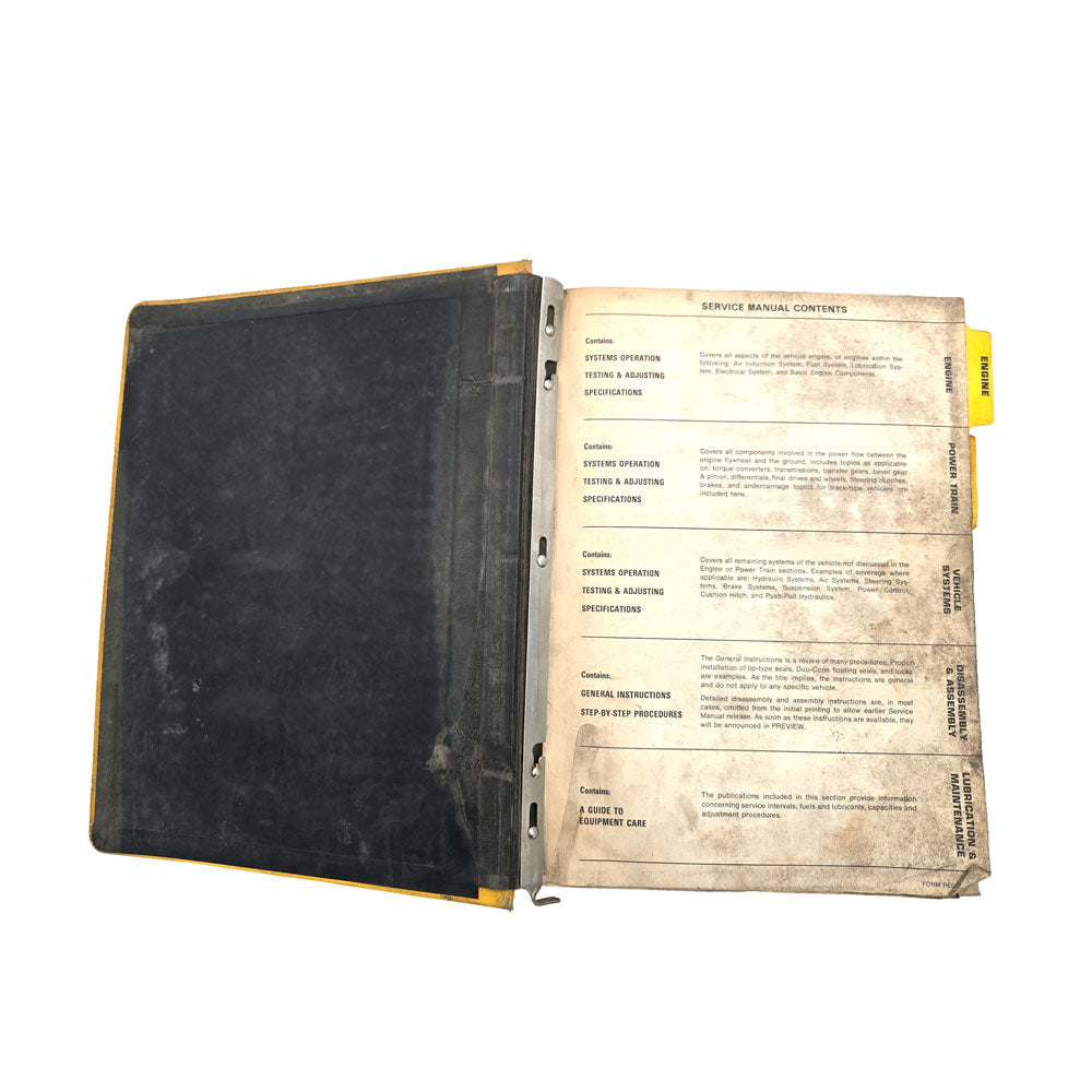 CAT Caterpillar 950 Wheel Loader Service Manual 31K 43J 73J 81J | Open Binder
