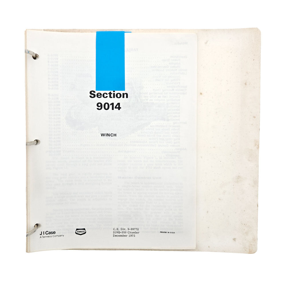 Section 9014: Winch