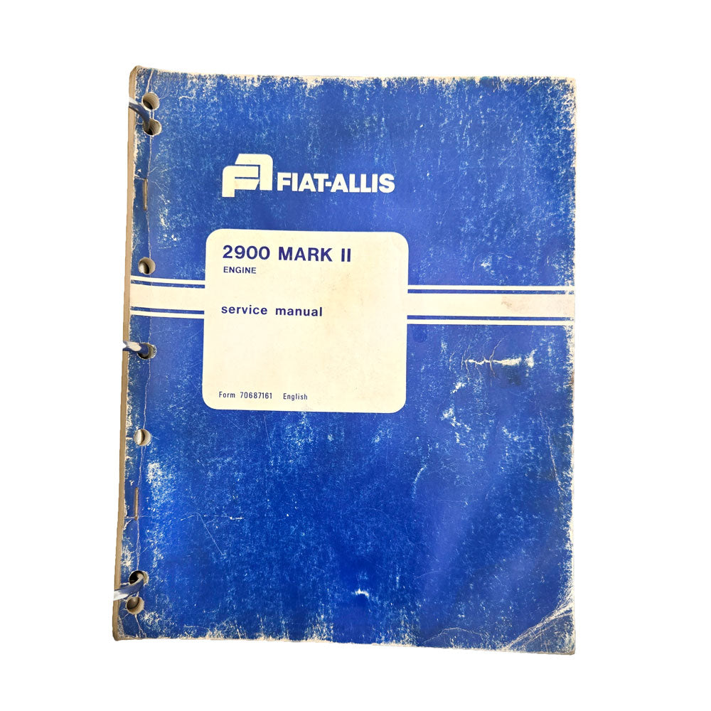 2900 Mark II Engine Service Manual | Front 