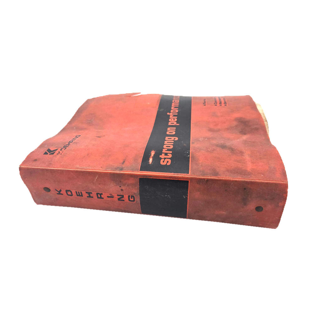 Model 1066 Hydraulic Hoe Skooper Parts and Operation Maintenance Manual | Cover