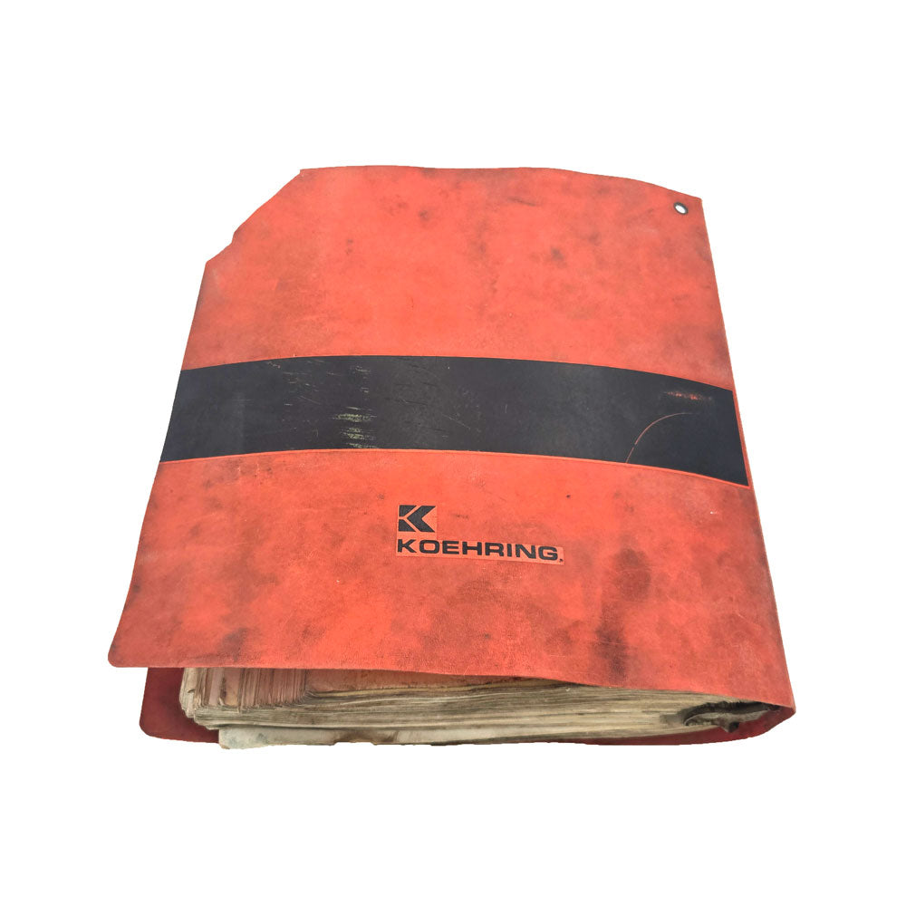 Model 1066 Hydraulic Hoe Skooper Parts and Operation Maintenance Manual | Back