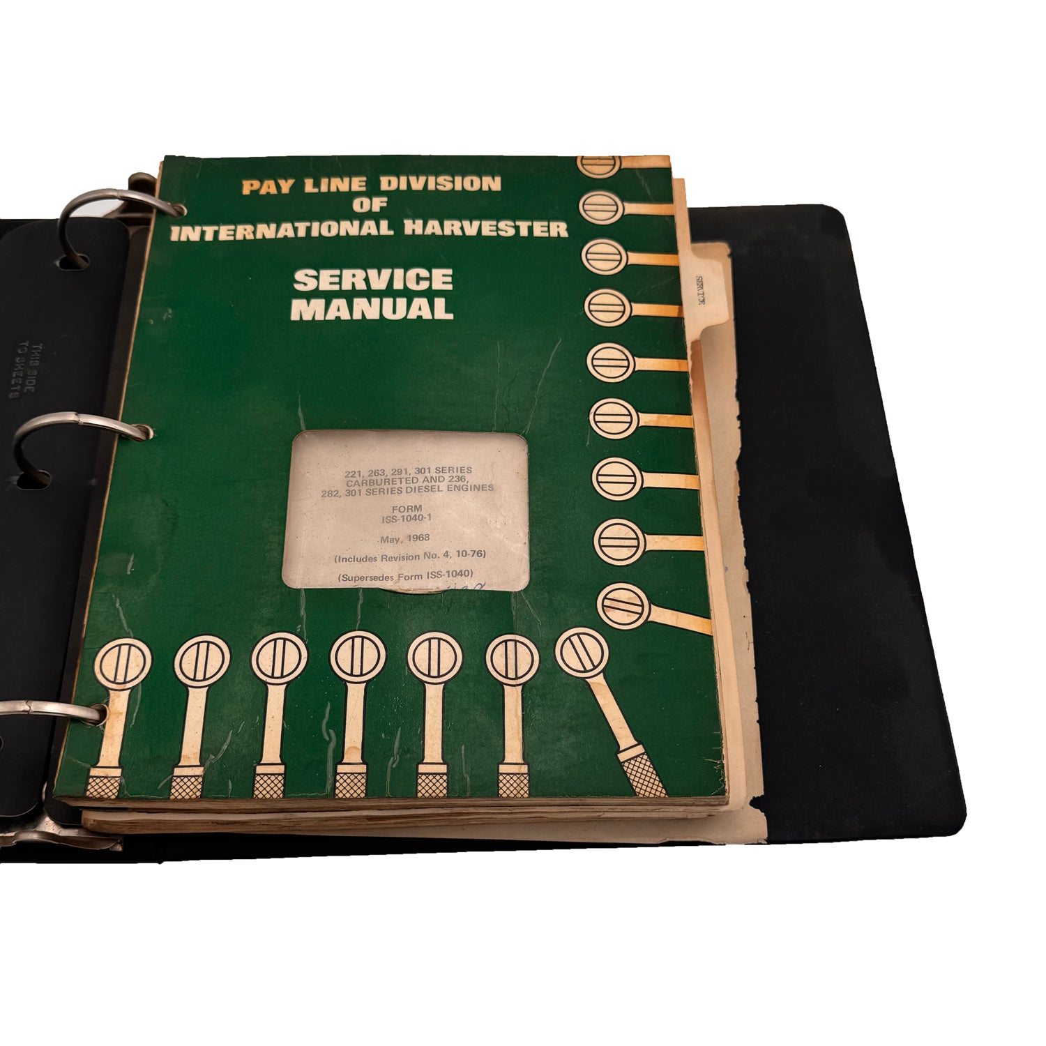 International Harvester 817 B 221 263 291 301 Engine Service Repair Manual