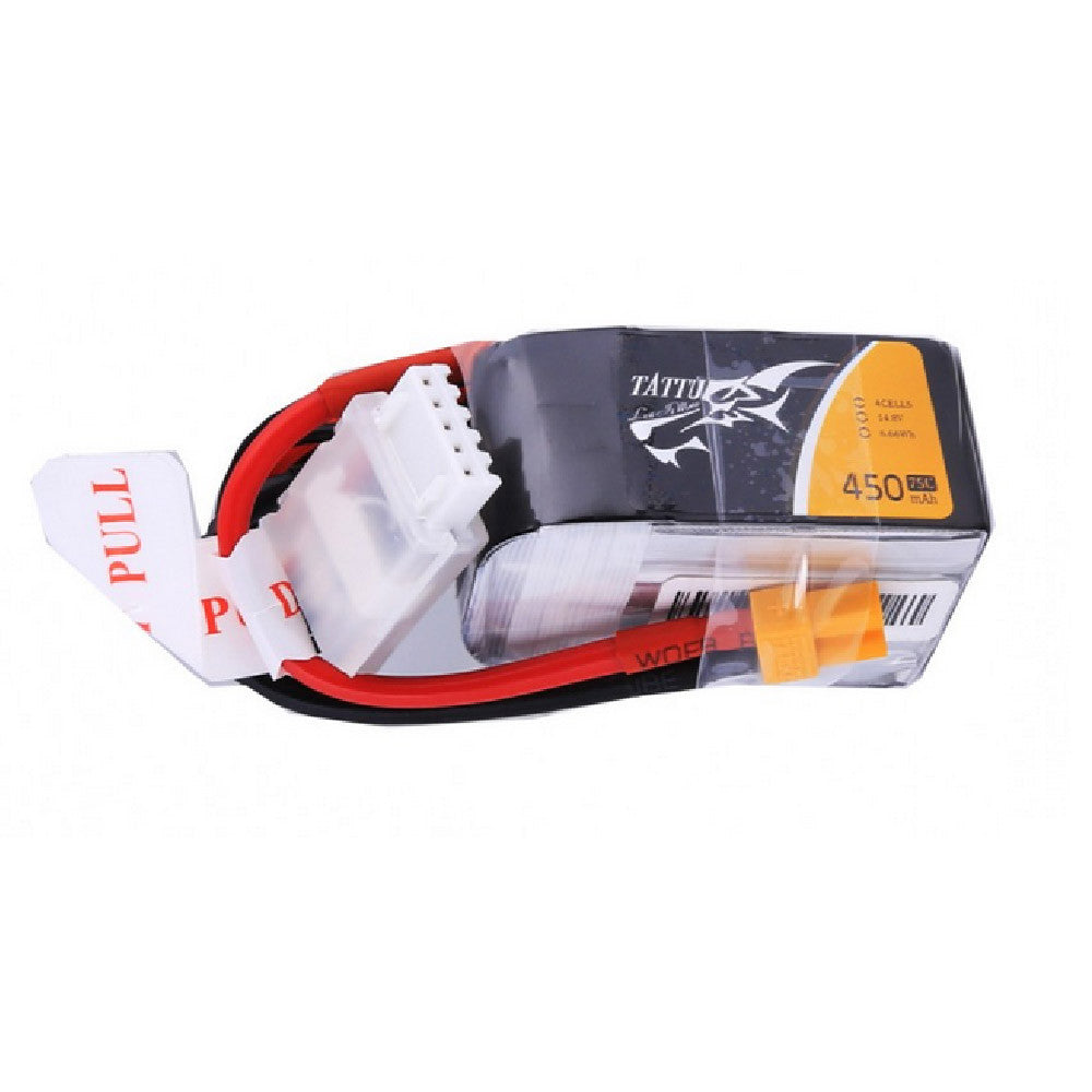 Tattu 450mAh 75C Mini Quad LiPo Battery - alternate product view