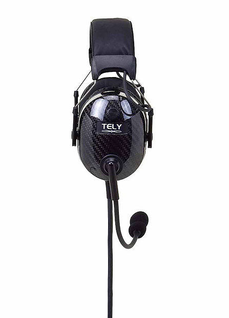 Tely SOLO PNR Aviation Headset TEL-SOLO, Side
