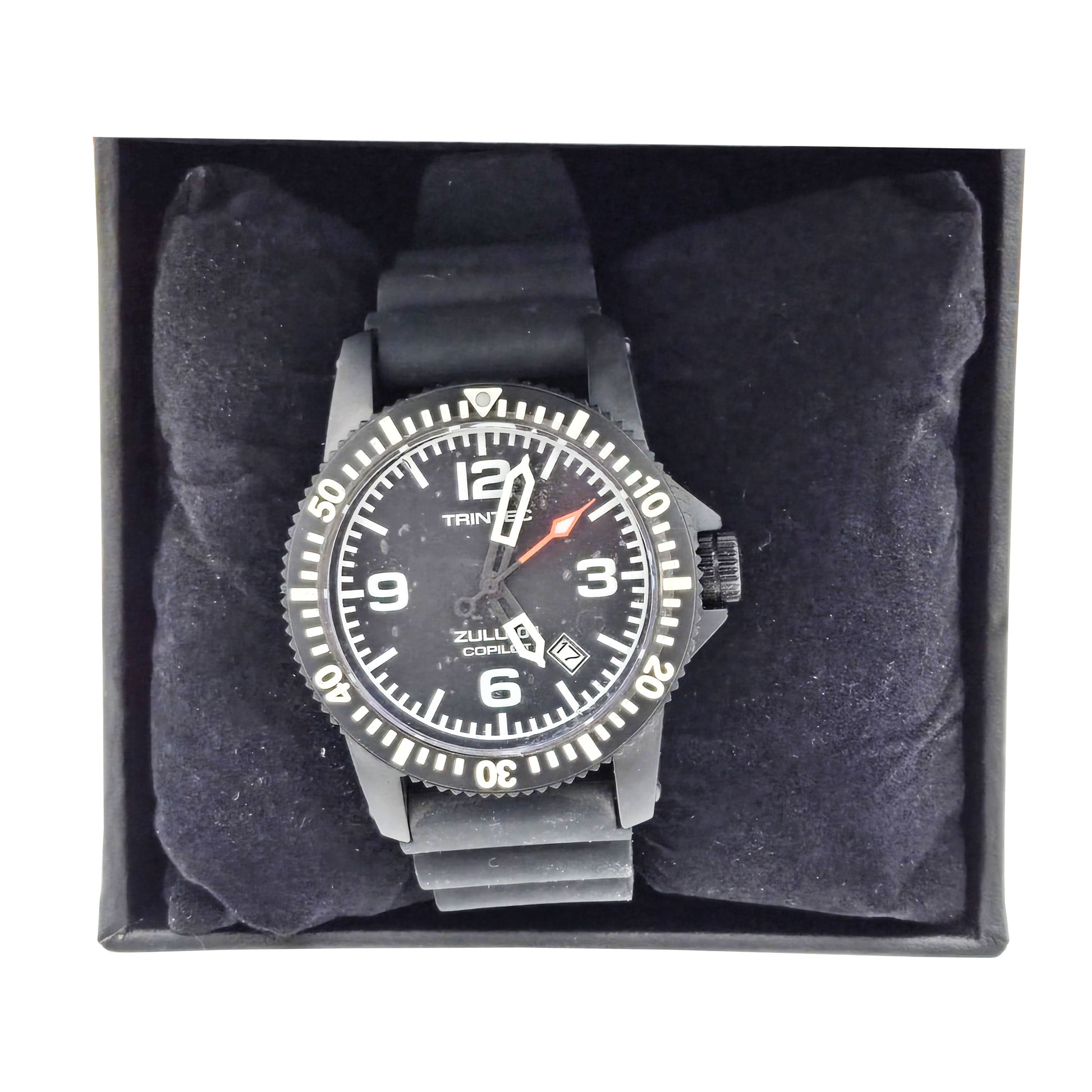 Trintec CoPilot Automatic Pilot Watch – Close-Up of Dial and Details