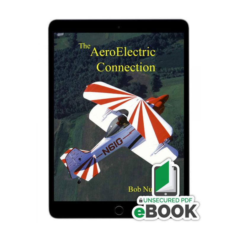 The AeroElectric Connection digital eBook covering aircraft electrical systems and wiring concepts