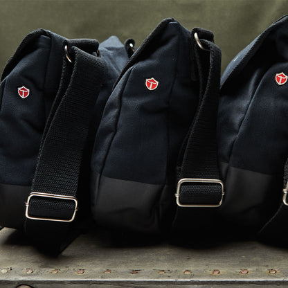 Red Canoe - RCAF CF-18 Shoulder Bag - Navy, Side