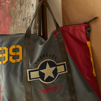 Red Canoe - Tuskegee Airmen Helmet Bag - Grey, Front