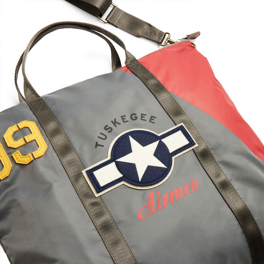 Red Canoe - Tuskegee Airmen Helmet Bag - Grey, Side
