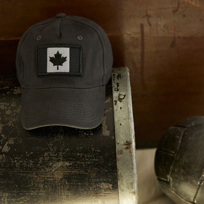 Red Canoe - Canadian Flag Cap - Slate, Front